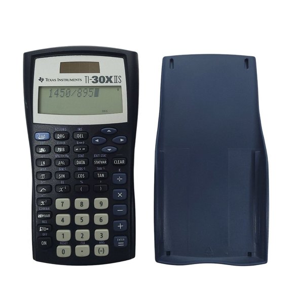 Texas Instruments TI-30X IIS Scientific Calculator Two Line Cover TESTED WORKS - Picture 2 of 11
